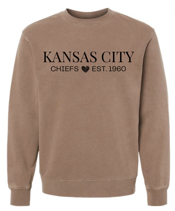 Kansas City Chiefs Sweatshirt -Brown