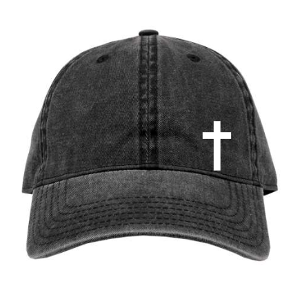 Embroidered Cross (Multiple colors)