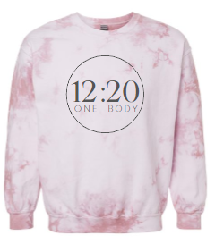 Tie-Dyed Crewneck Sweatshirt