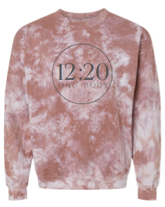 Tie-Dyed Crewneck Sweatshirt