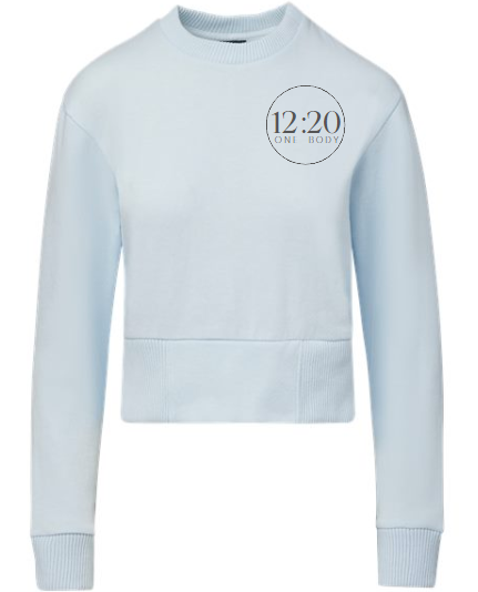 Cloud Fleece Crop Crewneck Sweatshirt