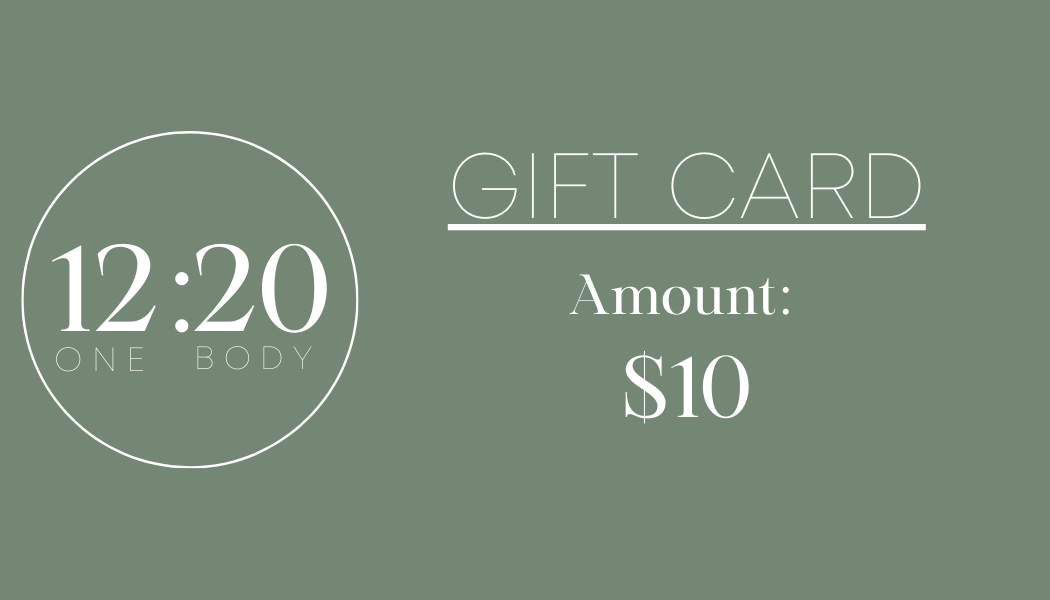 12:20 Digital Gift Card