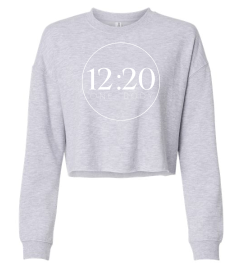 Cropped Crew Sweatshirt